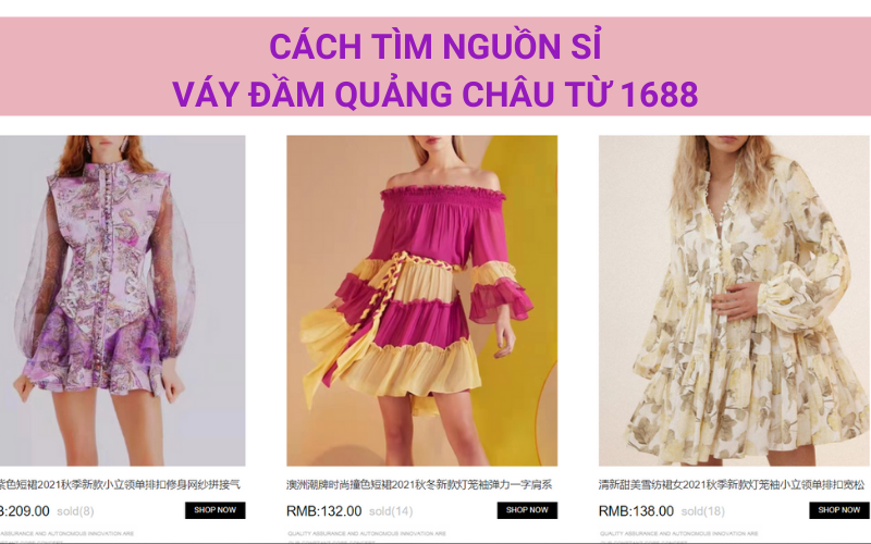 Váy nữ Quảng Châu